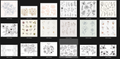 Vintage Hand-Drawn Floral Line Art & Botanical Illustrations — EPS Vector